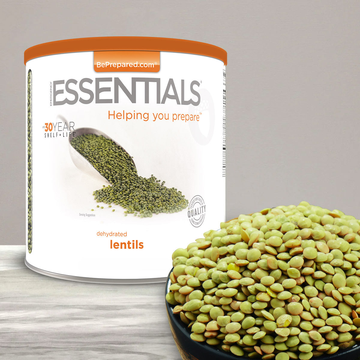 Lentils Large #10 Can