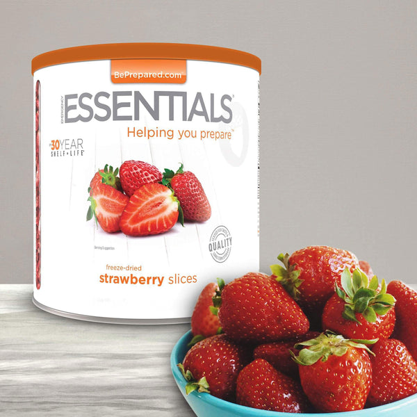 Freeze-Dried Strawberry Slices Large #10 Can