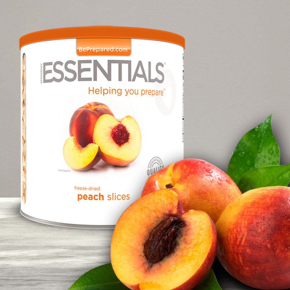 Freeze-Dried Peach Slices Large #10 Can