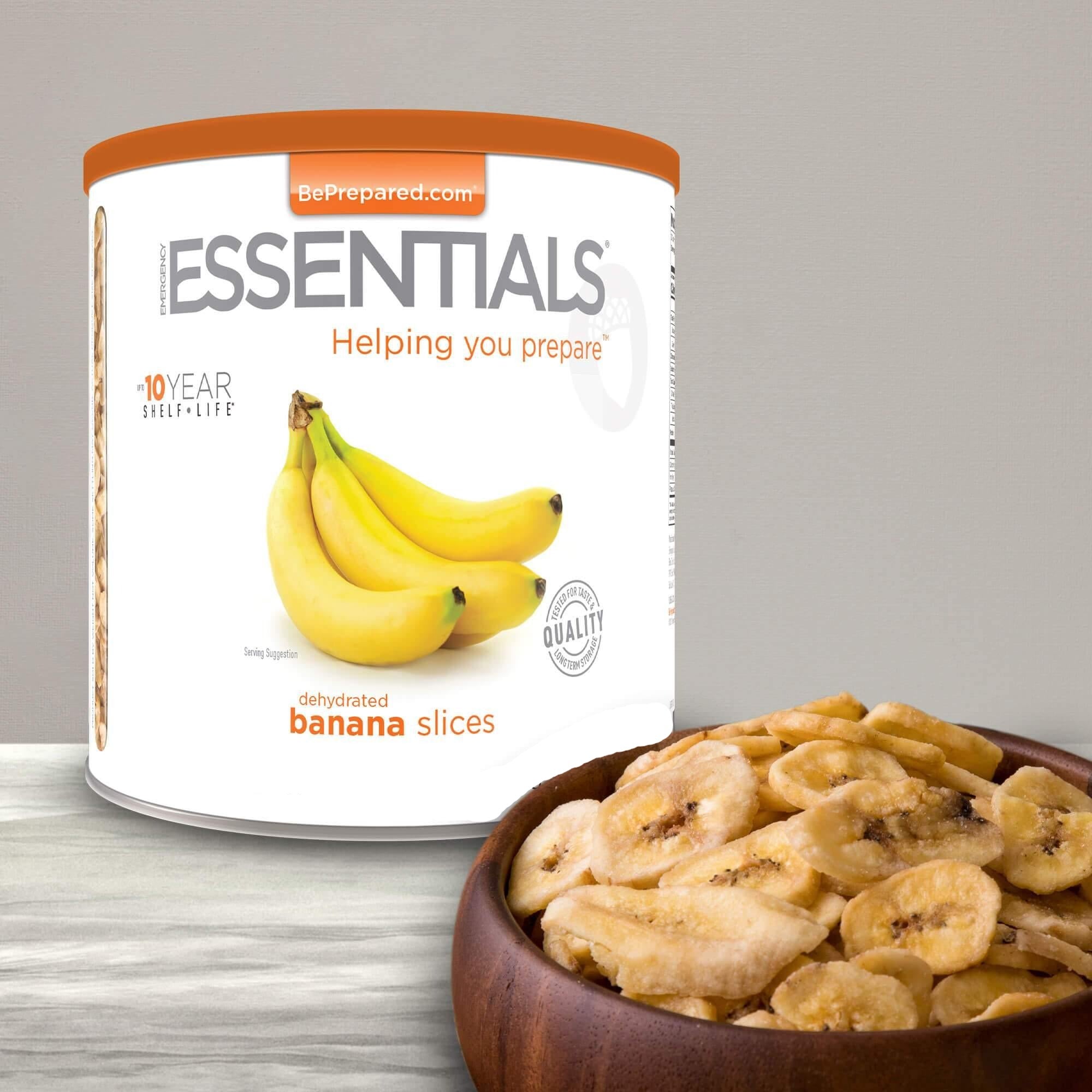 Dehydrated Banana Slices Large #10 Can
