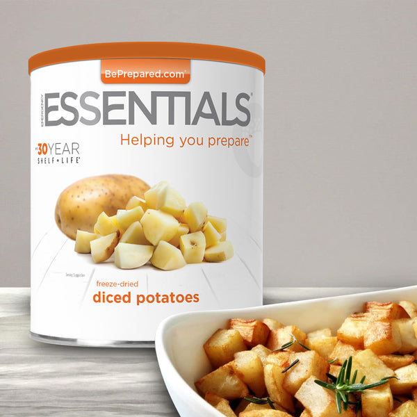 Freeze-Dried Potato Dices Large #10 Can